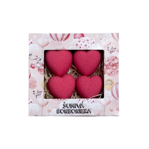 Product detail of Bohemia Gifts Šumivá bonboniéra - Srdce, 4 ks