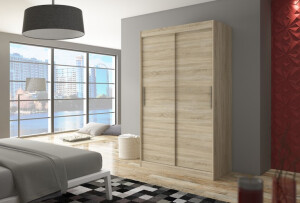 Product detail of ArtAdrk Šatní skříň COLLIN | 120 cm Barva: Sonoma
