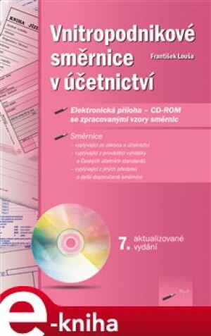 Product detail of Vnitropodnikové směrnice v účetnictví - František Louša