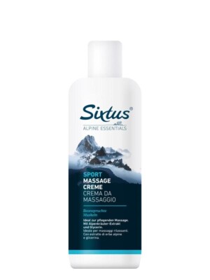 Product detail of SIXTUS SPORT MASSAGE CREAM (krém masážní), 500 ml