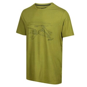 Product detail of Inov-8 GRAPHIC TEE HELVELLYN green