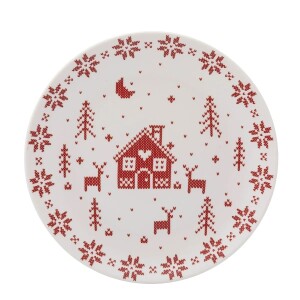 Product detail of Altom Porcelánový dezertní talíř Grenlandia 20 cm, červená