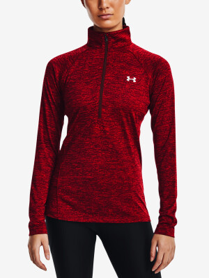 Product detail of Under Armour Tech Twist LS Chestnut Red/Metallic Silver