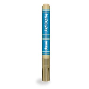Product detail of DARWI ARMERINA fixy na porcelán bez vypalování - Zlatá 6 ml