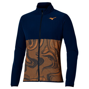 Product detail of Pánská bunda Mizuno  Charge Printed Jacket Pageant Blue L
