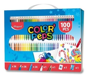 Product detail of Maped - Color´Peps souprava výtvarných potřeb 100 ks