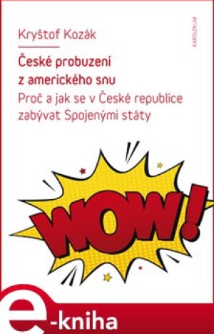 Product detail of České probuzení z amerického snu - Kryštof Kozák