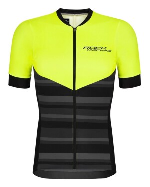 Product detail of Pánský cyklistický dres Rock Machine  MTB/XC black/green M