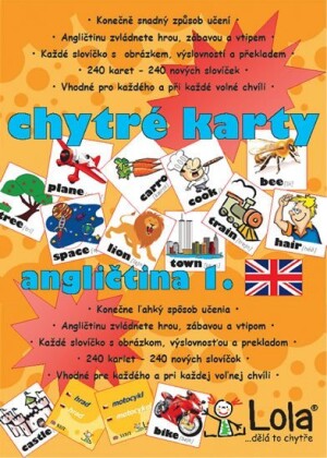 Product detail of Chytré karty - Angličtina slovíčka 1