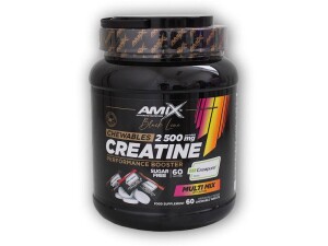 Product detail of Amix Black Line Creatine Creapure 2500mg 60 Chewable Tabs Zero Sugar