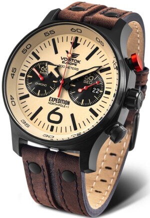 Product detail of Vostok Europe Expediton North Pole-1 Chrono Line 6S21-595C644