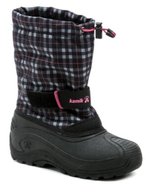 Product detail of Kamik FINLEY black pink dětské zimní sněhule