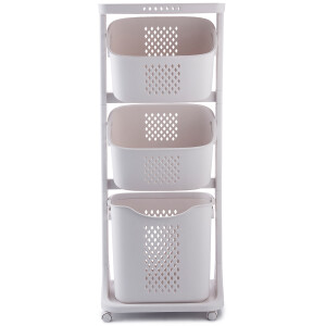 Product detail of 4Home Univerzální úložné koše na kolečkách TRIS, 3 patra 
