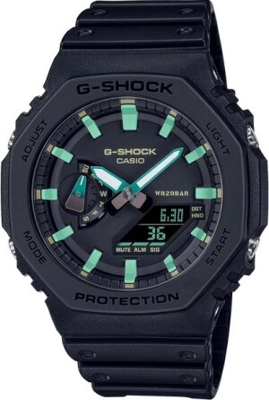 Product detail of Casio G-Shock GA-2100RC-1AER Rust Series