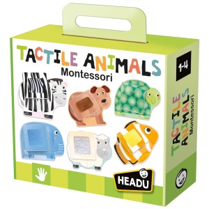 Product detail of Headu: Montessori Dotykové puzzle - Zvířátka