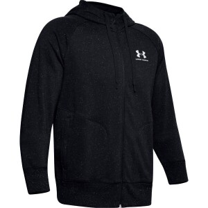 Product detail of Pánská mikina Under Armour  SPECKLED FLEECE FZ HOODIE-BLK M