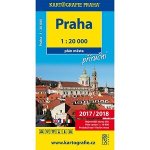 Product detail of Praha - 1:20 000 plán města příruční, 15.  vydání