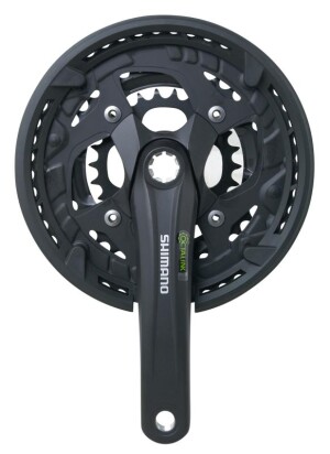 Product detail of SHIMANO Kliky SH TREK FCT4010 48/36/26 černé 175 s krytem