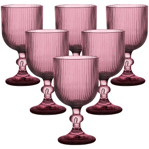 Product detail of Altom Sklenice na nožce Selena Purple, 370 ml, sada 6 ks