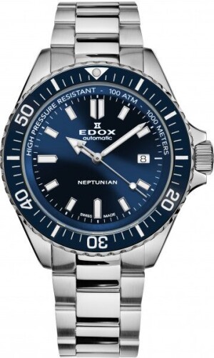 Product detail of EDOX Skydiver Neptunian Automatic 80120-3BUM-BUF
