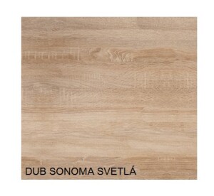 Product detail of ArtCross Konferenční stolek RING 1 / D Barva: dub sonoma