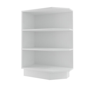 Product detail of ArtExt Kuchyňská skříňka spodní ukončovací FLORENCE lesk | D6 30 Barva korpusu: Bílá