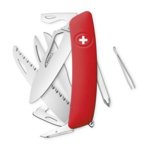 Product detail of Swiza kapesní nůž SH10R Single Hand red