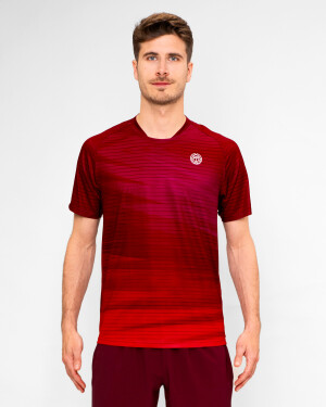 Product detail of Pánské tričko BIDI BADU  Protected Leafs Tee Bordeaux M