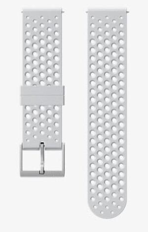 Product detail of Suunto Suunto 20mm Athletic 1 Silicone Strap Pebble White Size S