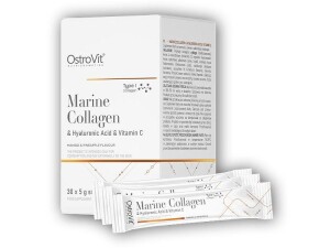 Product detail of Ostrovit Marine collagen + hyaluronic acid + vitamin C 30 x 5g box