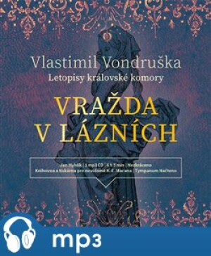 Product detail of Vražda v lázních, mp3 - Vlastimil Vondruška