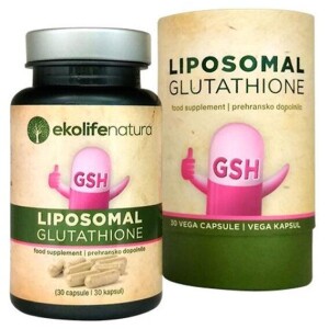 Product detail of Ekolife Natura Liposomal Glutathione 30 kapslí