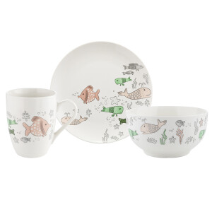 Product detail of Florina 3dílná porcelánová sada Rybky