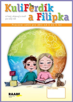 Product detail of KuliFerdík a Filipka - Pracovní sešit pro malé děti od 3 do 5 let - Hana Nádvorníková