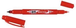 Product detail of Tombow Oboustranný fineliner Mono Twin - červený