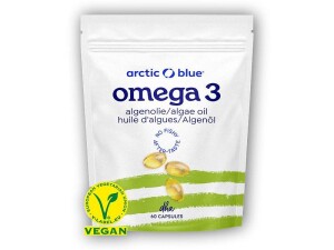 Product detail of Arctic blue Vegan Omega 3 Algae 60 kapslí (250mg DHA)