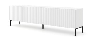 Product detail of ARTBm Tv stolek WAVE 200 | 4D Provedení: Bílá mat / černé nohy