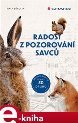 Product detail of Radost z pozorování savců - Ralf Bürglin