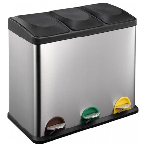 Product detail of Koš na tříděný odpad 3 x 15 l, nerez