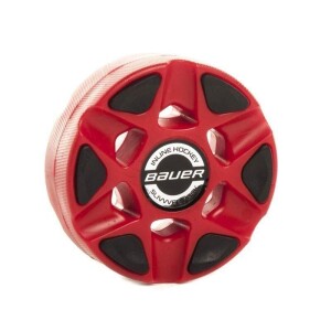 Product detail of Bauer Puk RH Slivvver red