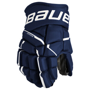 Product detail of Hokejové rukavice Bauer Supreme MACH Navy Junior 10 palců