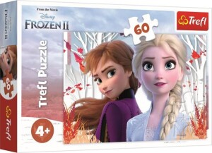 Product detail of Trefl Puzzle Frozen 2 - Kouzelný svět Anny a Elsy / 60 dílků