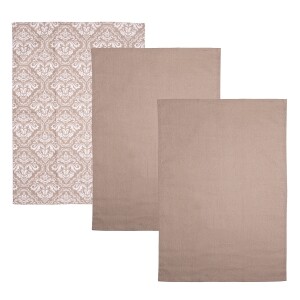 Product detail of Orion Kuchyňská utěrka Beige, 50 x 70 cm, sada 3 ks