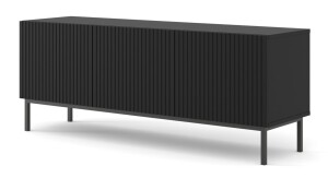 Product detail of ARTBm TV stolek RAVENNA B 3D 150 | černá matná Provedení: Černý mat / černá podnož