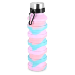 Product detail of Spokey JUMP Skládací silikonová láhev, 550 ml