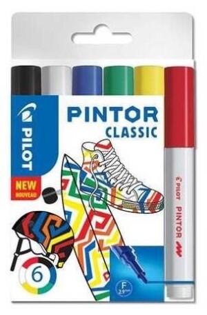 Product detail of PILOT Pintor Fine Sada akrylových popisovačů 0,9-1,5mm - Classic 6 ks