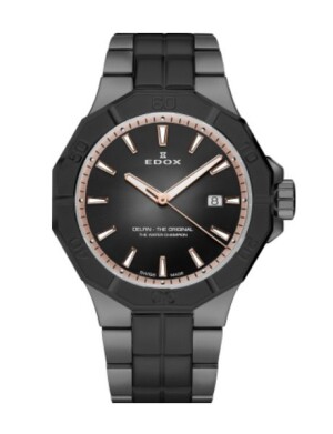 Product detail of EDOX Delfin Quartz Date 53021-37GNM-NDR
