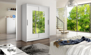 Product detail of ArtAdrk Šatní skříň DORRIGO | 150 cm Skříň: Dor01 / bílá