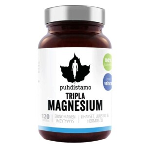 Product detail of Puhdistamo Triple Magnesium 60 kapslí
