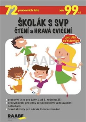 Product detail of Školák s SVP – Čtení a hravá cvičení - Věra Gošová, Šárka Veselá